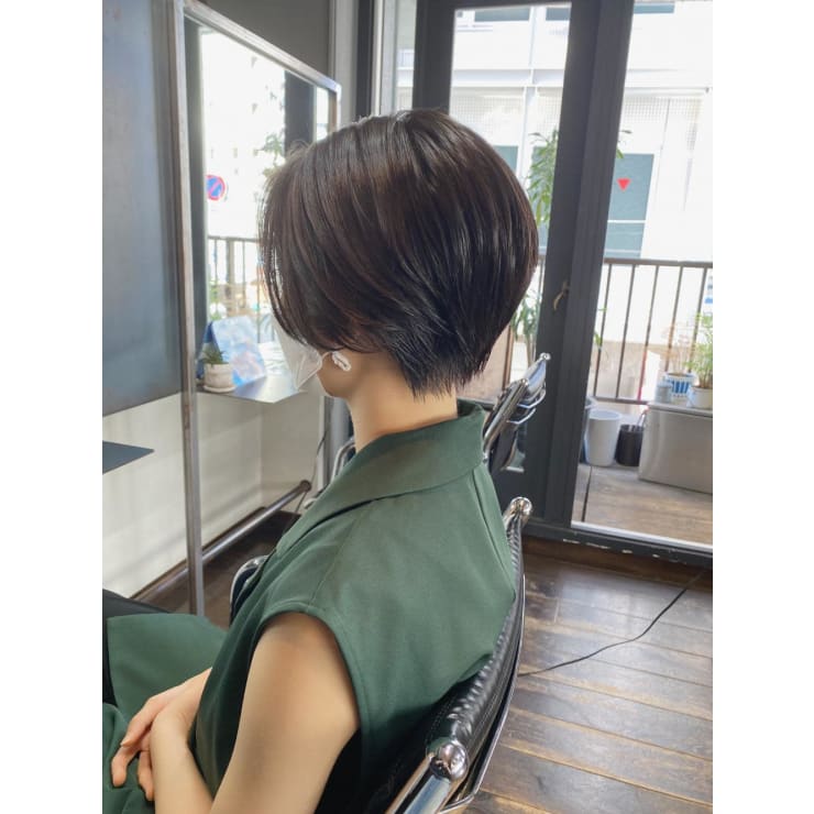中学生 ショートボブ ボブ 恵比寿 Hair Make Egerie ヘアアンドメイクエジェリ のヘアスタイル 美容院 美容室を予約するなら楽天ビューティ