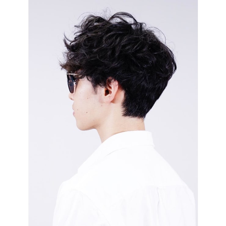 マッシュ メンズパーマ スペインカール 男性専門美容室 Growth 博多店 ダンセイセンモンビヨウシツ グロウ ハカタテン のヘアスタイル 美容院 美容室を予約するなら楽天ビューティ