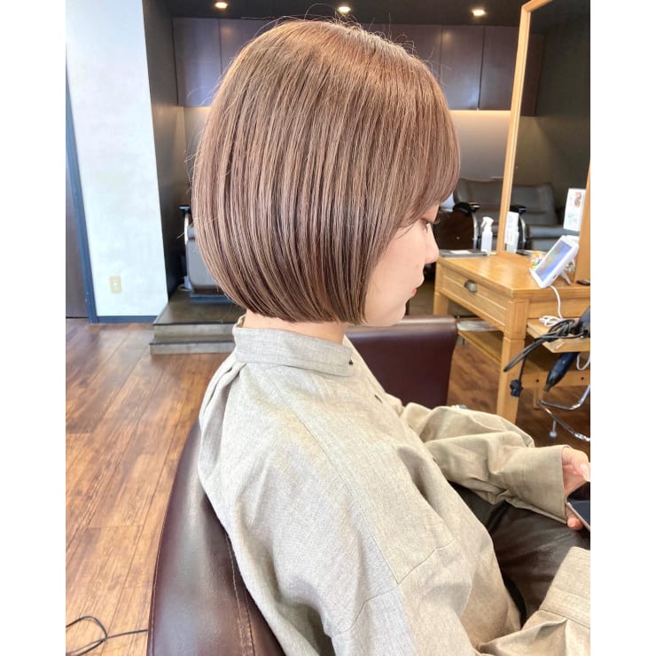 ぱつっとして可愛いボブスタイル！ | Lila by AFLOAT(レイラバイ