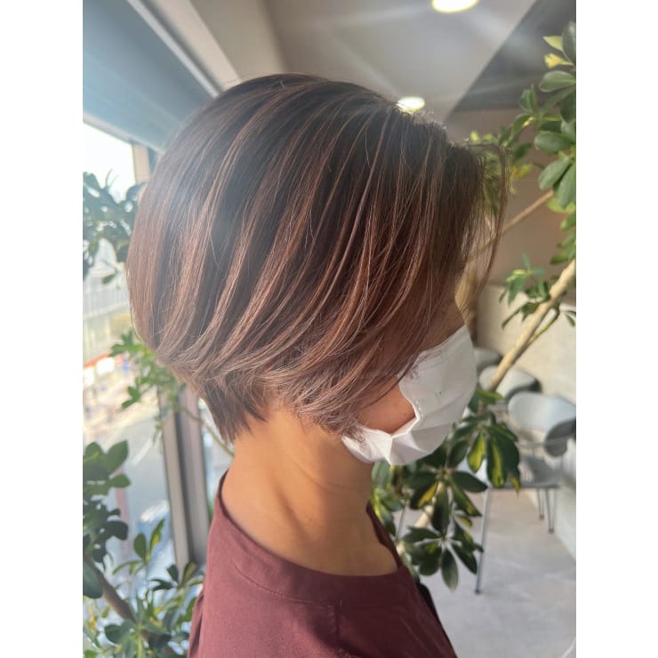 白髪ぼかしハイライト | Flag Hair 西通り店(フラッグ ヘアー