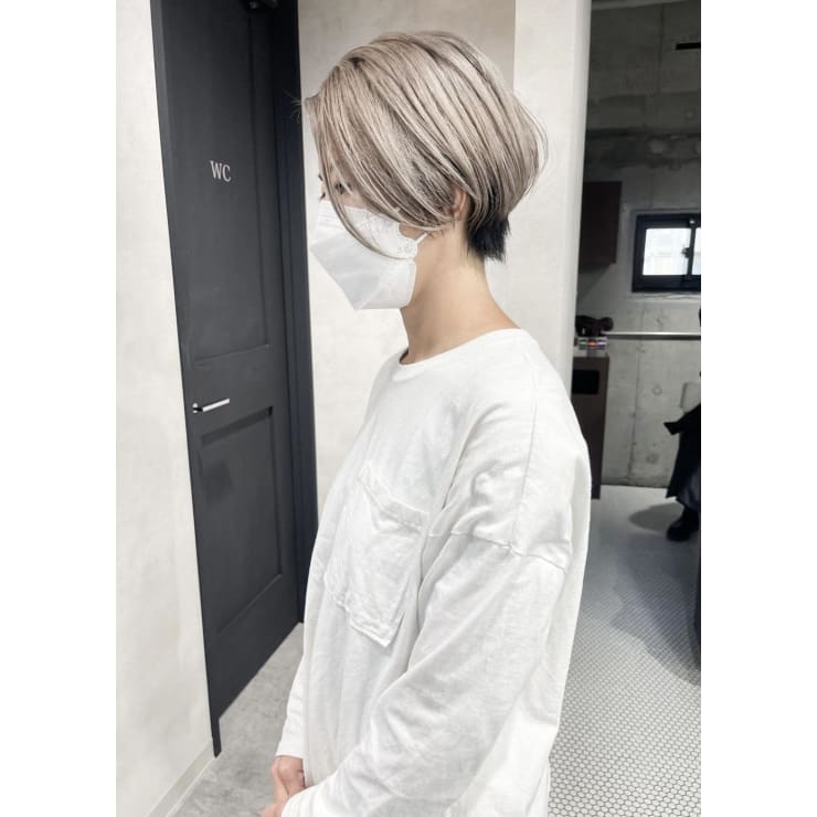 ☆ツートン×ツーブロックショート☆ | Aco(アコ)のヘアスタイル