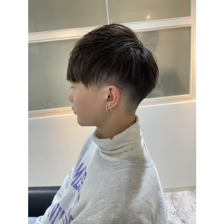 メンズカット ツーブロック 刈り上げ フェードカット | 髪質改善 完全