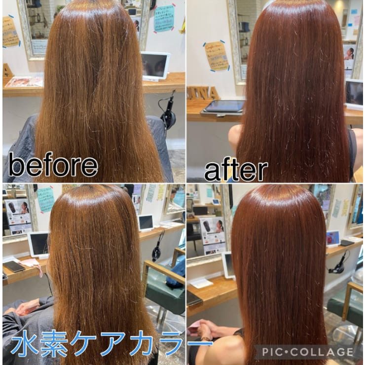 超高濃度水素ケアカラーで白髪染め】 | rodina(ロディーナ)のヘア