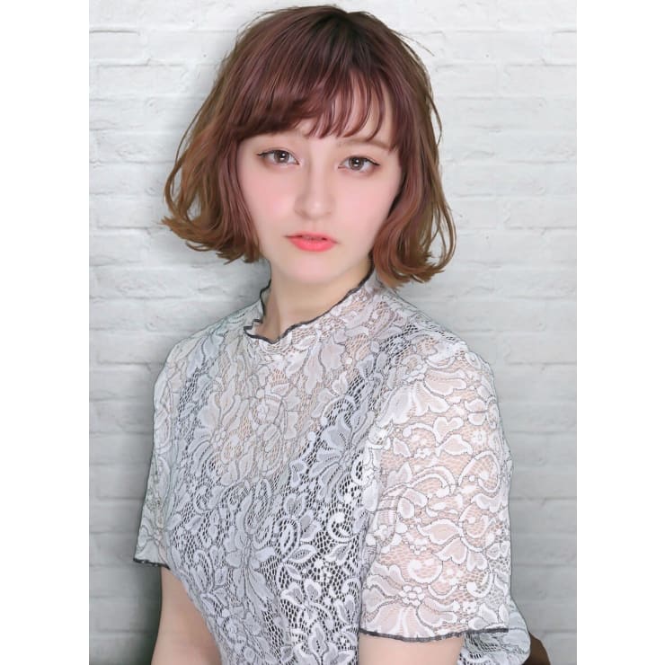 デザインカット＋プレミアム艶カラー¥9000] | TERRACE 岡本店