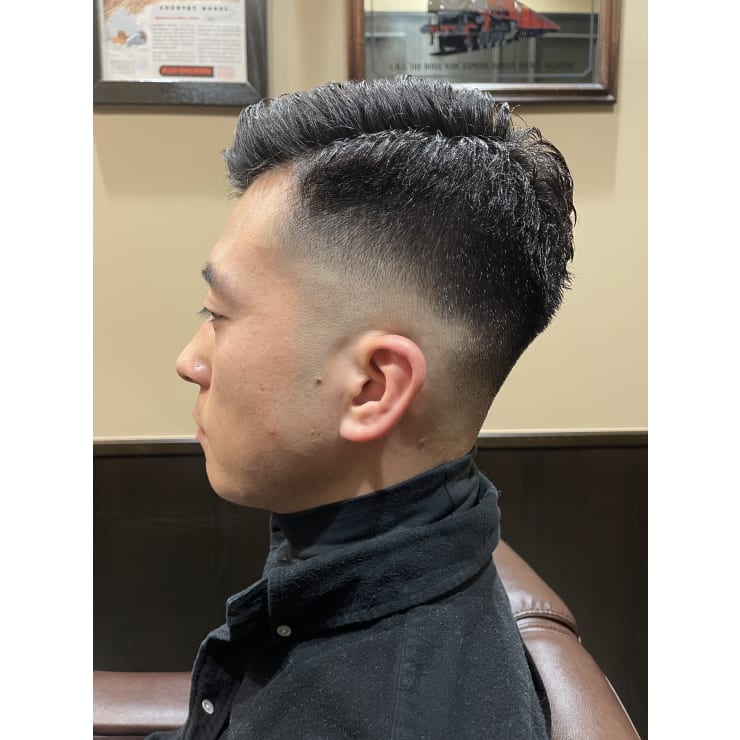 アイロンパーマフェード | HIRO GINZA BARBER SHOP 川崎