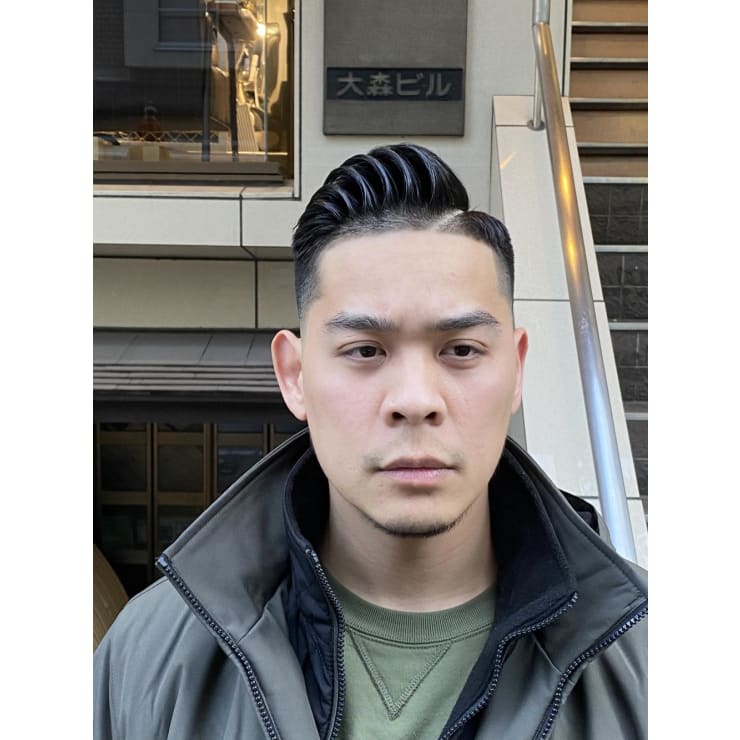 日本橋ゼロフェード 海外barber ポンパドールセット | ドルクス日本橋
