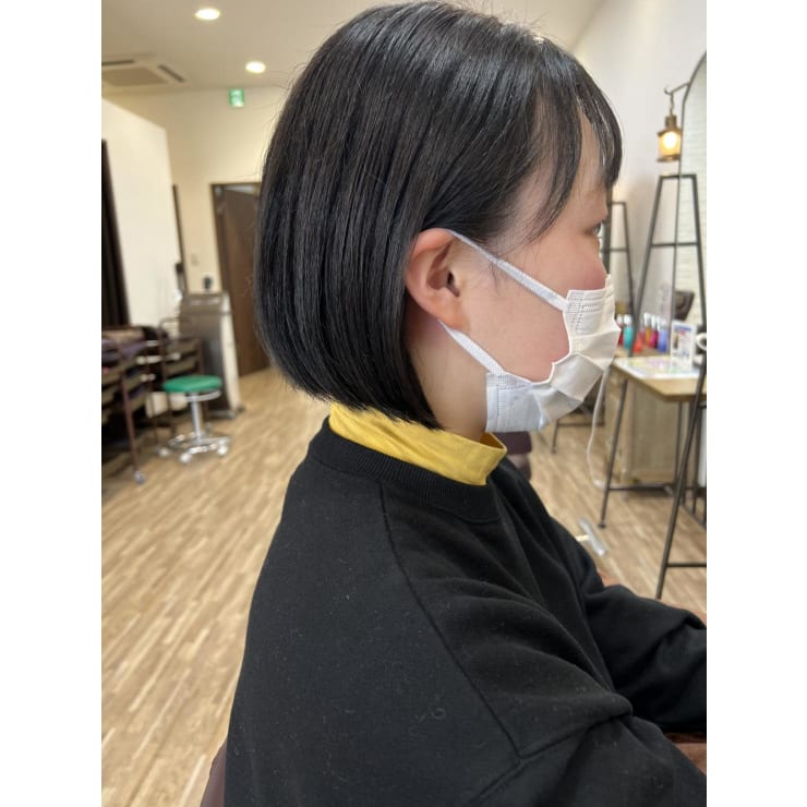切りっぱなしボブ～ | ARCH(アーチ)のヘアスタイル | 美容院・美容室を