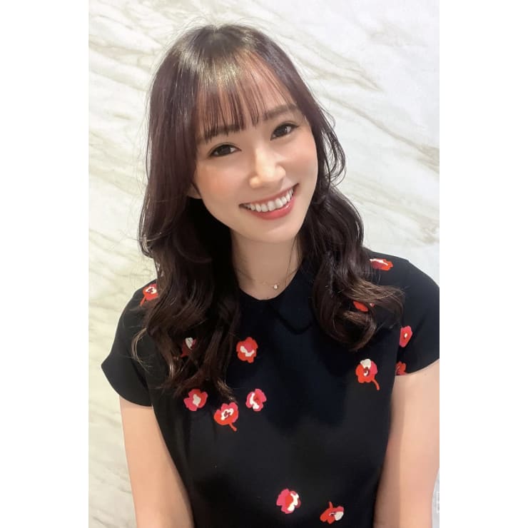 絶妙な似合わせ韓国風顔まわりの小顔カット | Lond blanche 錦糸
