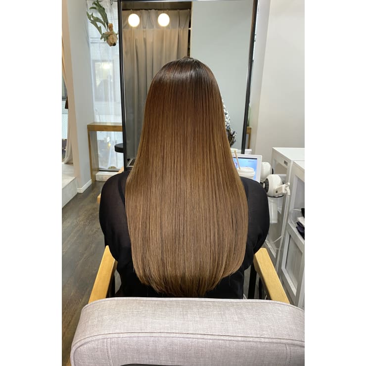 酸性ストレートパーマ 酸性ストレートパーマ・悟式髪質改善トリートメント | Casii 【カシー