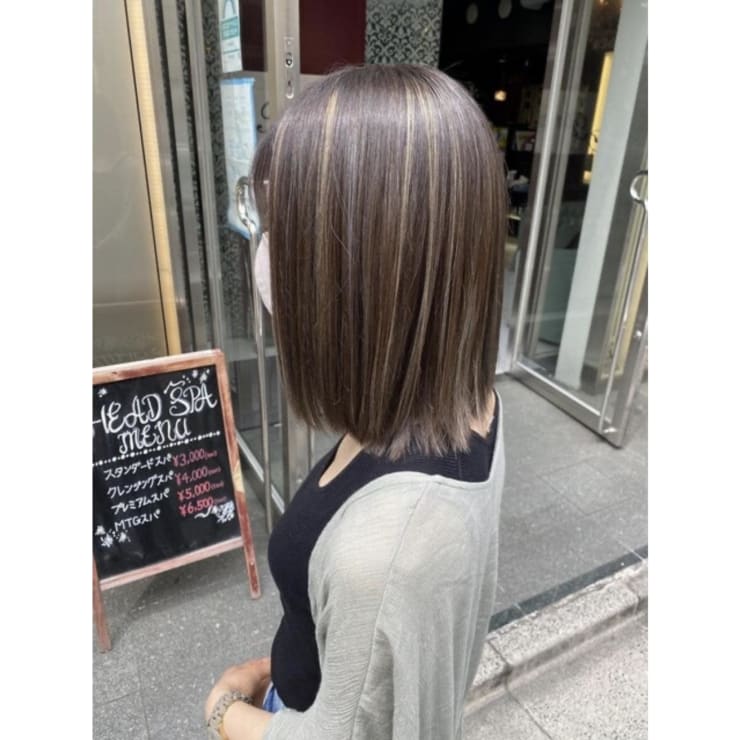 カラーリング・白髪染め KOBE 白髪×デザインカラー♡