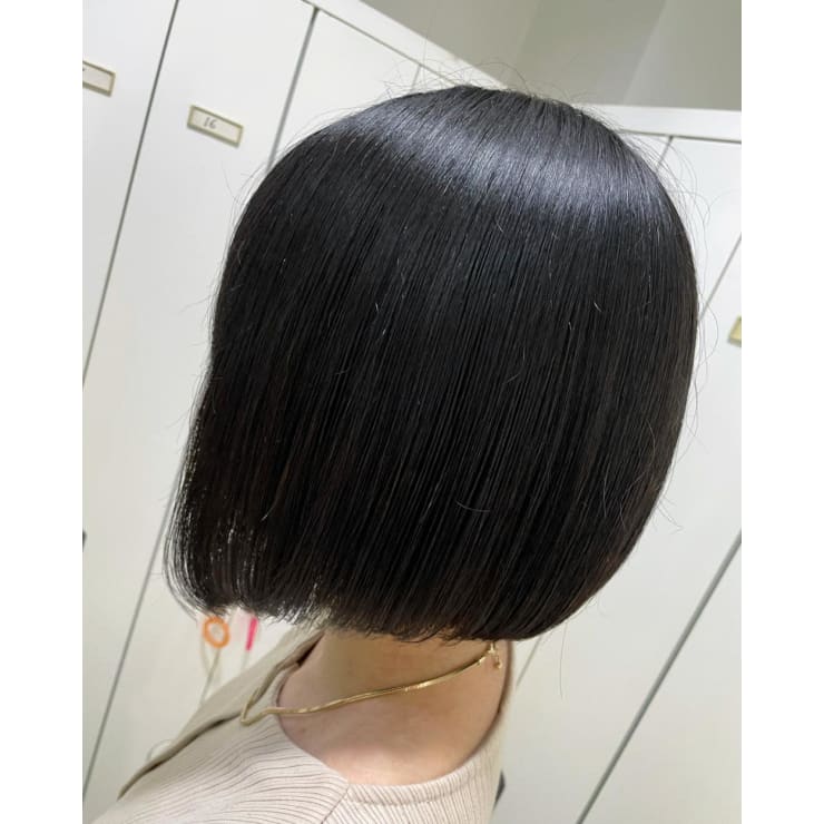 パツッとボブ | crop-es茅ヶ崎(クロップエスチガサキ)のヘアスタイル