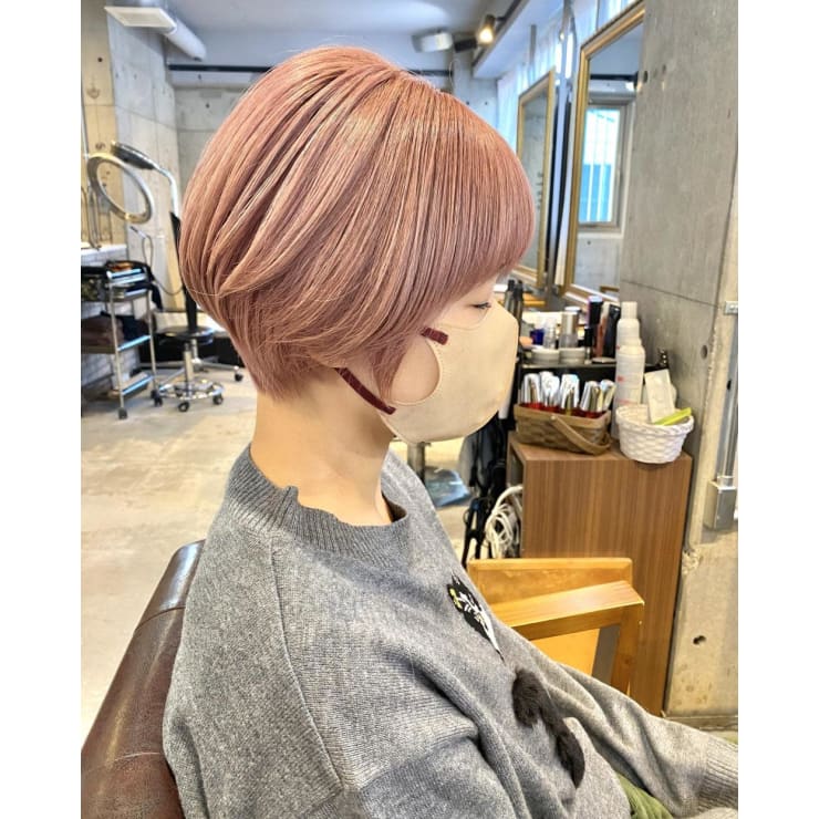 kitin吉祥寺》ピンクベージュ ショート | kitin 吉祥寺(キティン