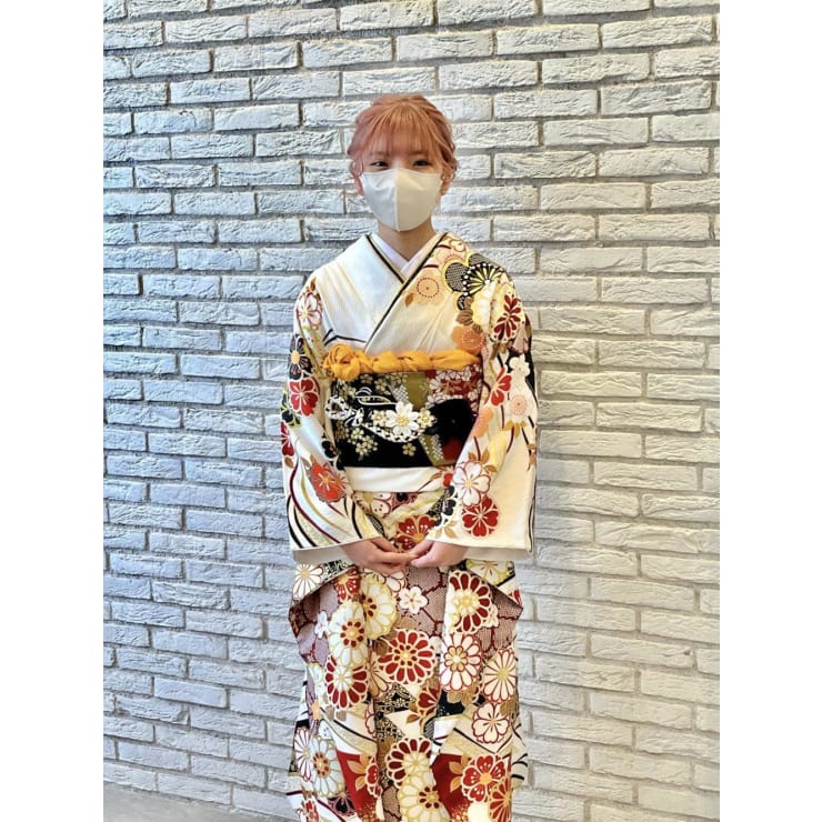 成人式着付け/ヘアセット/SOHO北島 | SOHO hair & botanical 大橋店