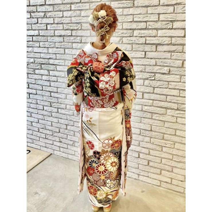 成人式着付け/ヘアセット/SOHO北島 | SOHO hair & botanical 大橋店