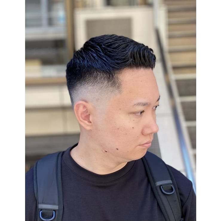 スキンフェード デルタナインkid ロンポワン 顔剃り | ドルクス日本橋