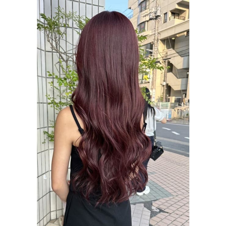 カシスレッド | CREA茅ヶ崎(クレアチガサキ)のヘアスタイル | 美容院