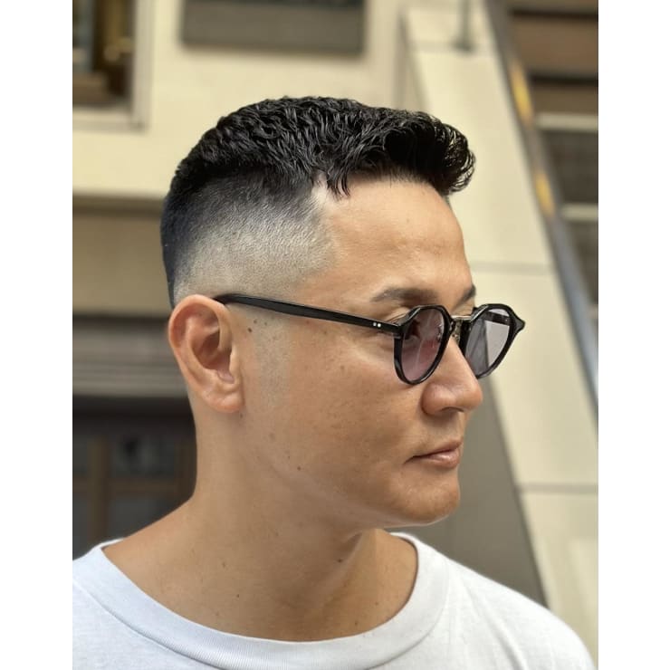 パンチパーマ ヘアスタジオガイズ | 濡れパンかけました！ #パンチパーマ