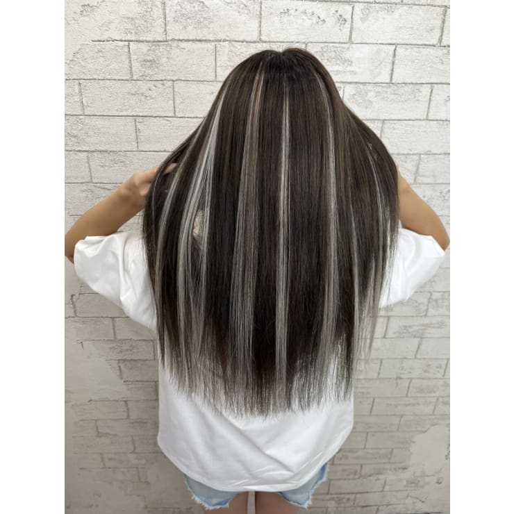 シールエクステ ハイライト｜Hair salon WAVE｜カットモデル