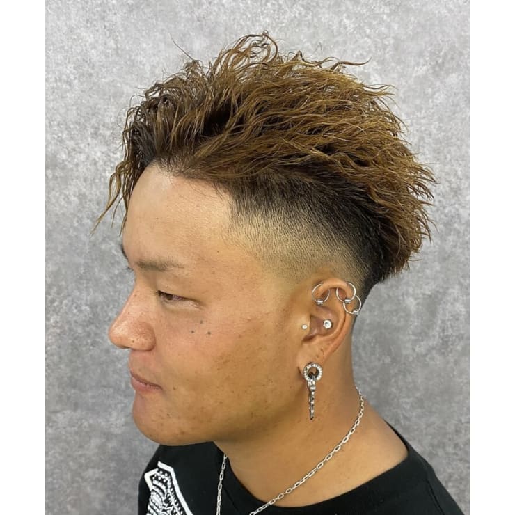 かき上げショート【ツイストスパイラルパーマ】 | RISE 新小岩店