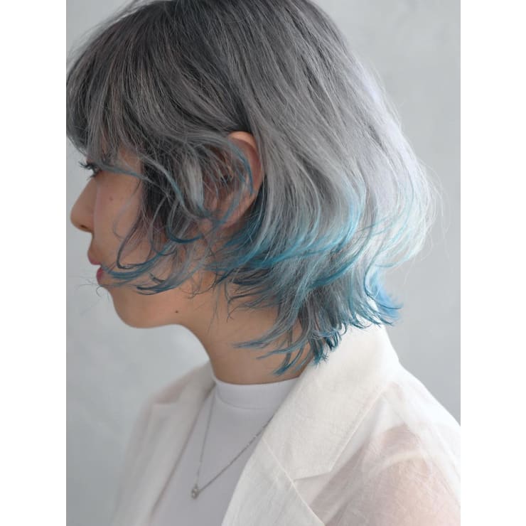 ワンポイント裾カラー | HAIR&MAKE EARTH 大泉学園店(ヘアメイクアース