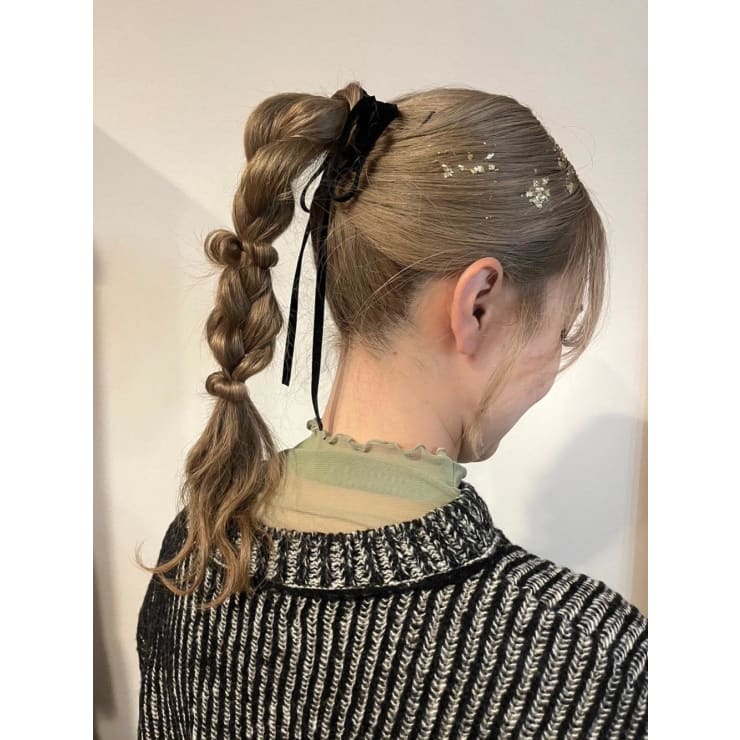 ヘアセット/ヘアメイク/ポニーテール/ちさき | GREEK(グリーク)のヘア