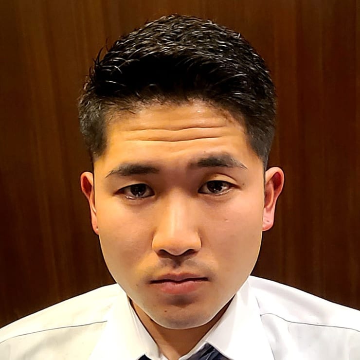 フェード九一分けスタイル | HIROGINZA 恵比寿店【ヒロ銀座】渋谷中