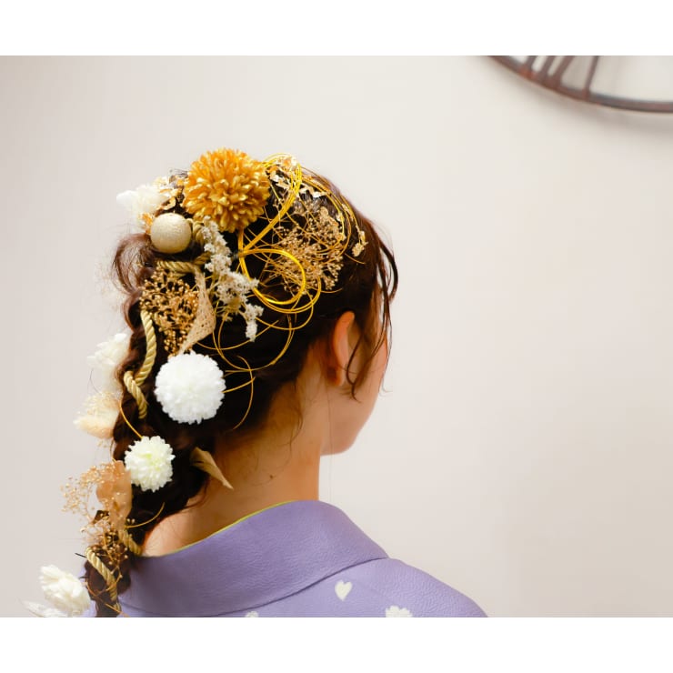 成人式ヘアセット＆着付け | ヘアメイク アンレーブ(ヘアメイク