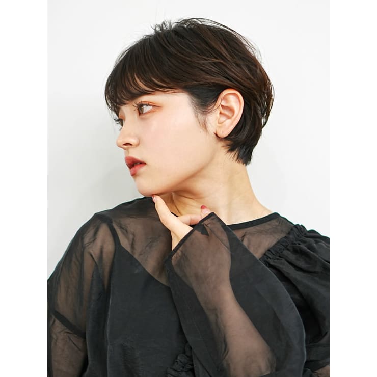 美女　大人 骨格美人大人ショート | INCEPTION GINZA 銀座(インセプション)のヘアスタイル | 美容院・美容室を予約するなら楽天ビューティ