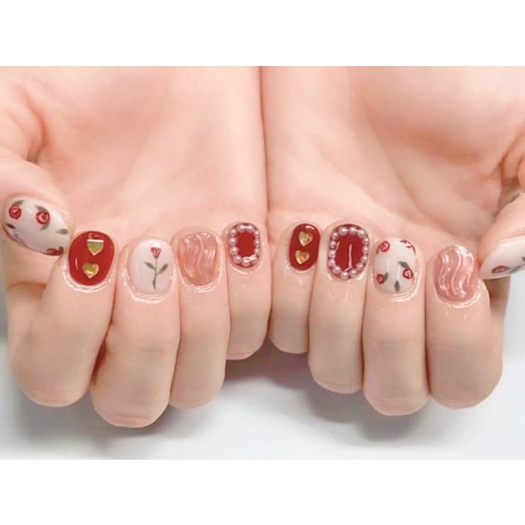 韓国風POP手描きネイル | ジェルネイル専門店 NICE NAIL 錦糸町駅前店(ナイスネイル キンシチョウエキマエテン)のネイルデザイン | ネイル ・まつげサロンを予約するなら楽天ビューティ