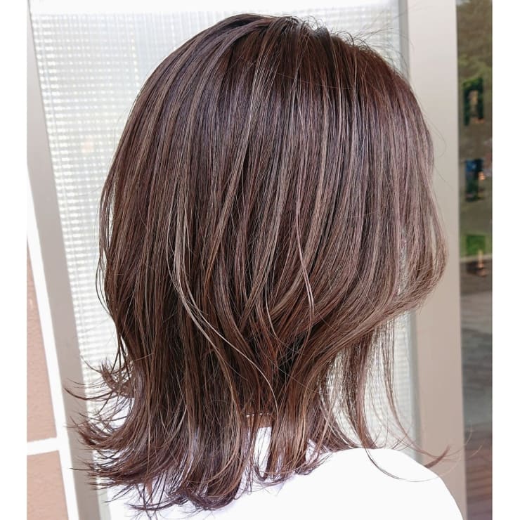 極細大人ハイライト×くびれヘア | first 東仙台(ファースト ヒガシ