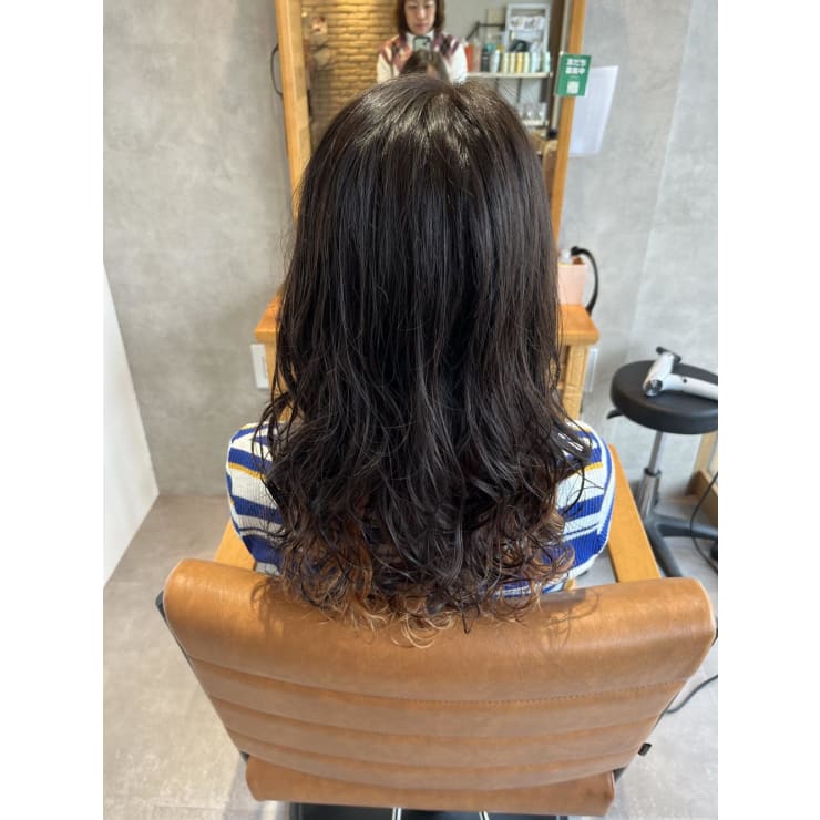 デジタルパーマ | 半個室型美容室 Sourire 伊都店(ハンコシツガタ