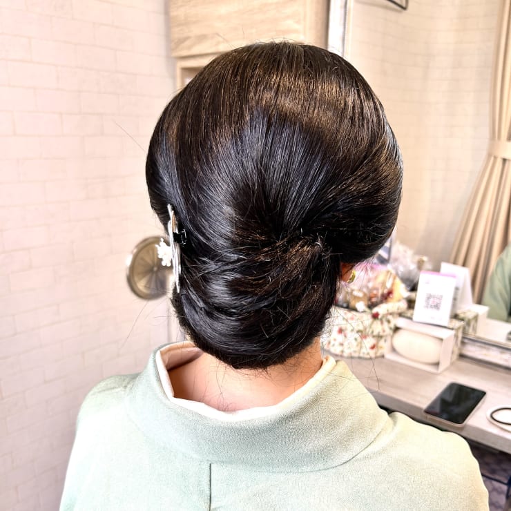 ヘアーセット 和髪ネープシニヨン | Mystere restaresta(ミステール