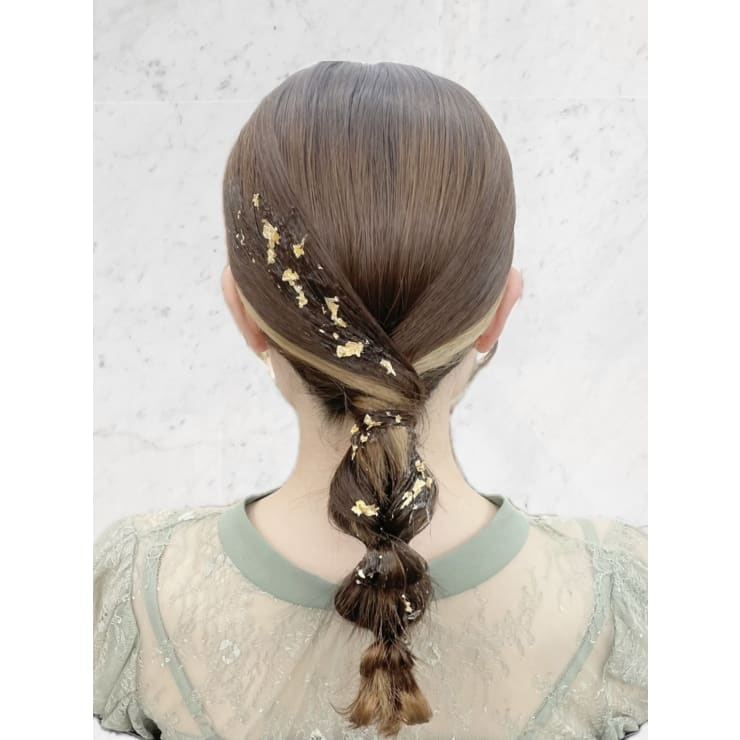 7点結婚式参列セット セール】ドライフラワー Uピンセット ヘアセット ヘアアレンジ