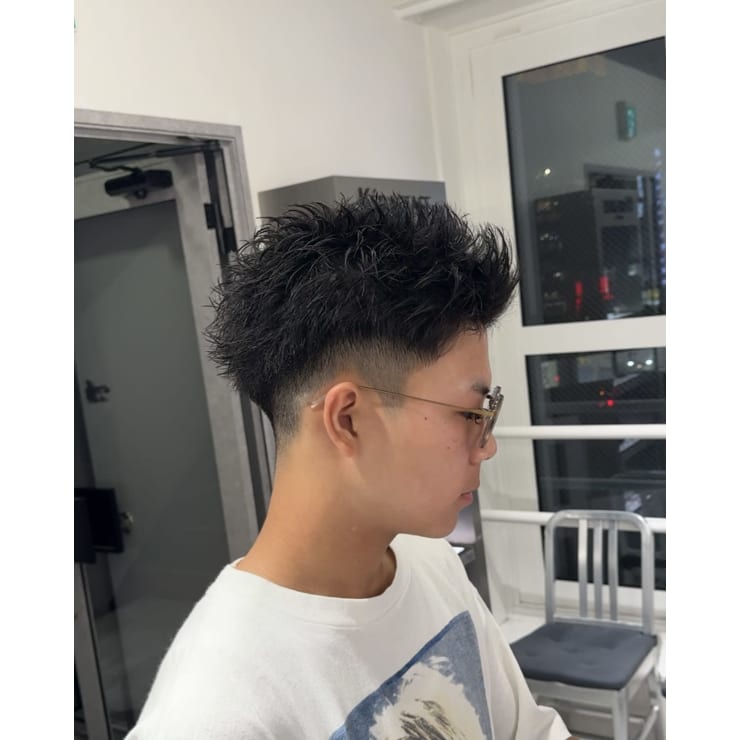 ボックススパイキーショート | メンズヘア整形サロン GOALD 渋谷本店