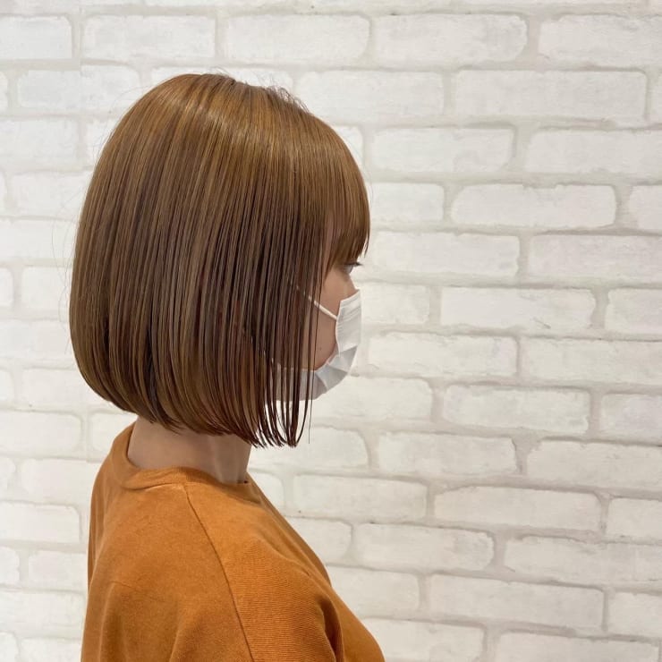 切りっぱなしボブ／ショートボブ | Vis fleur 日暮里/日暮里店【ビス