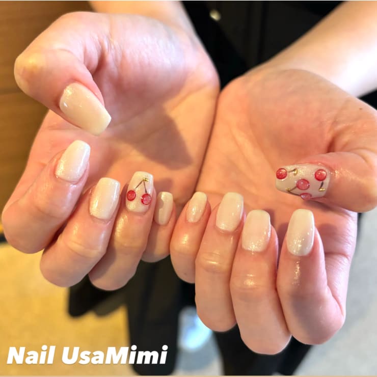 2本アートコース💖 | Nail UsaMimi(ネイルウサミミ)のネイルデザイン