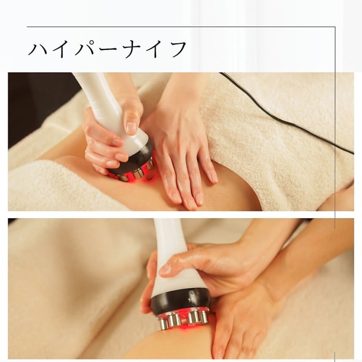 【使い勝手の良い】 脂肪や体内に溜まった老廃物の排出を促進【ハイパーナイフ ボディ・フェイスケア