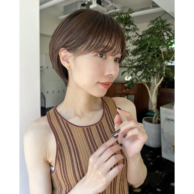 大人可愛いショートヘア ショートボブ マッシュショート 大人可愛いショートヘア ショートボブ マッシュショート