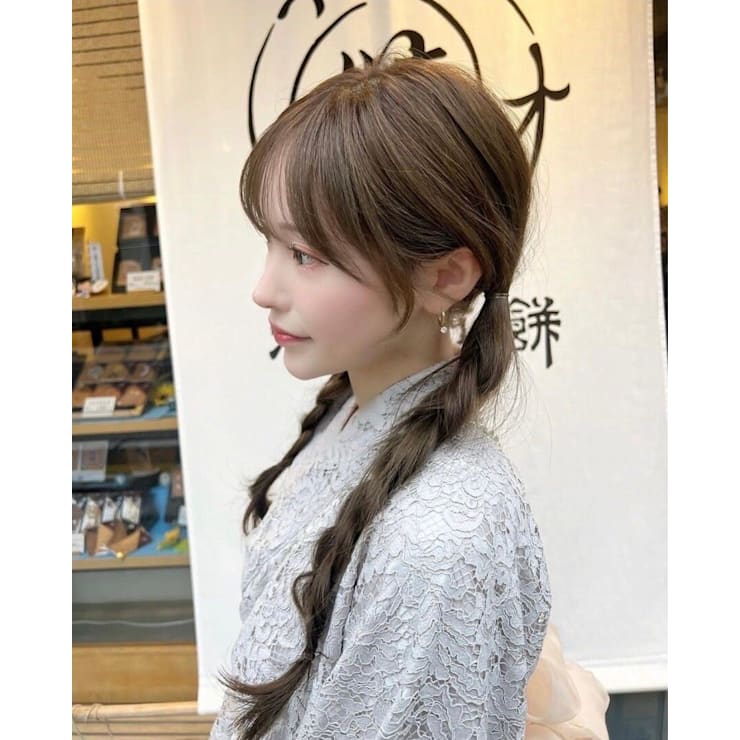髪質改善.夏ロング編みヘアセット美髪*Zina高田馬場 | 女性