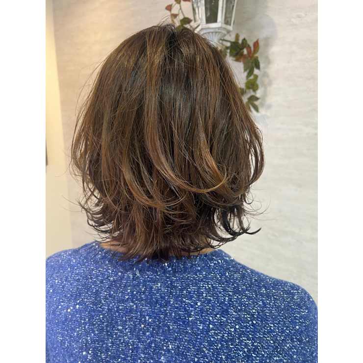 シルクオイルデジタルパーマ】気分を変えたいならパーマでフワフワに