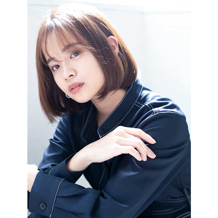 大人可愛いダンバルモリボブ | un le pont(アンルポン)のヘアスタイル