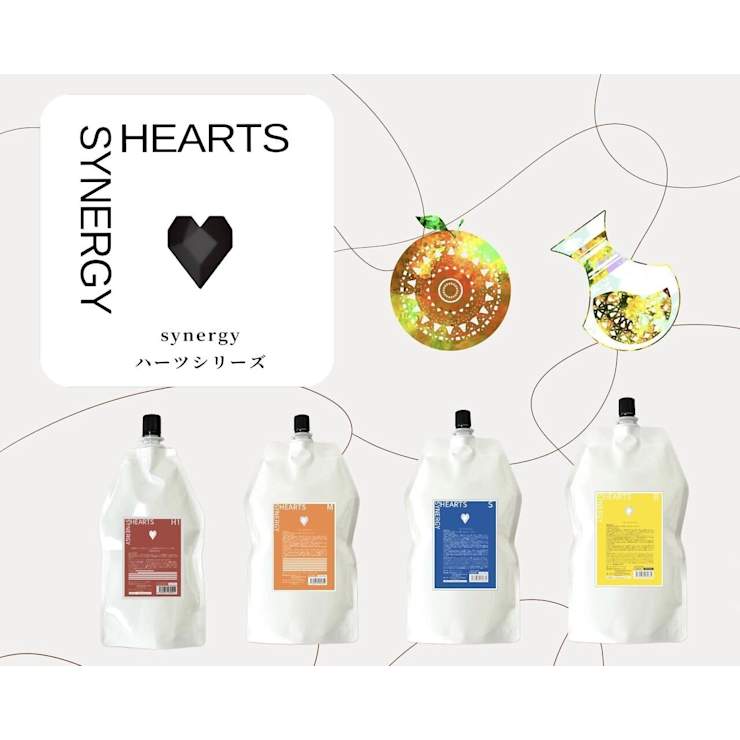 ⭐︎synergy hearts ⭐︎シナジーハーツ＊縮毛矯正剤 ⭐︎synergy hearts ⭐︎シナジーハーツ＊縮毛矯正剤