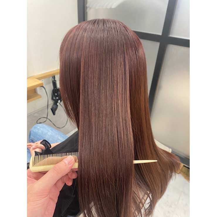 業界初TOKIOコース炭酸縮毛矯正プラチナコース/14800 | miel hair新宿