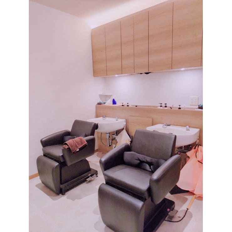 首にやさしいフルフラットのシャンプー台採用 | hair pin(ヘアピン)の