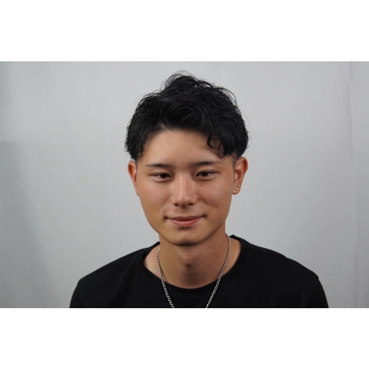 ツーブロック七三スタイル | Kazu Hair 段原店(カズヘアー