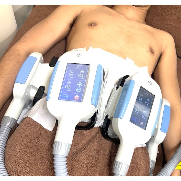 大人気！新型冷却痩身360度冷却板使用！4ヘッド同時40分施術 | TOTAL