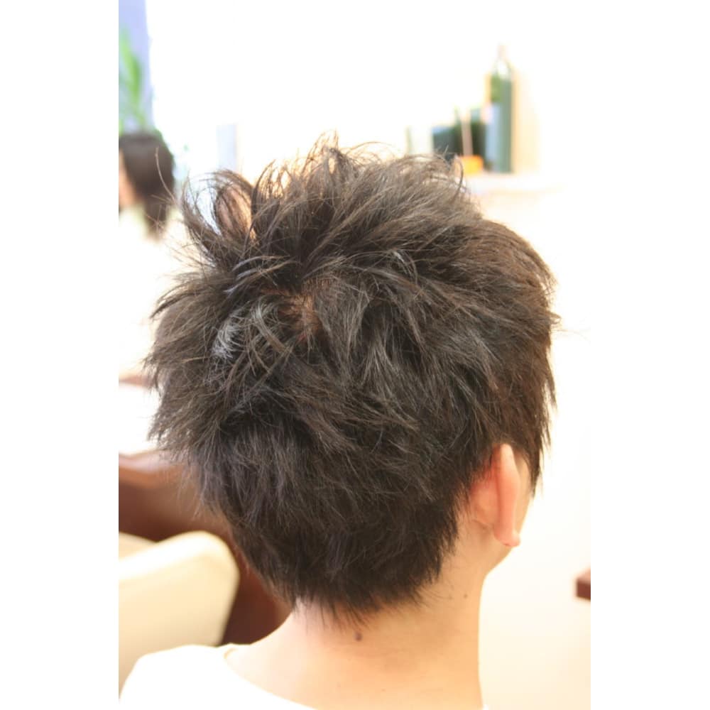メンズ無造作カット Hair Qril ヘア クリル のヘアスタイル 美容院 美容室を予約するなら楽天ビューティ