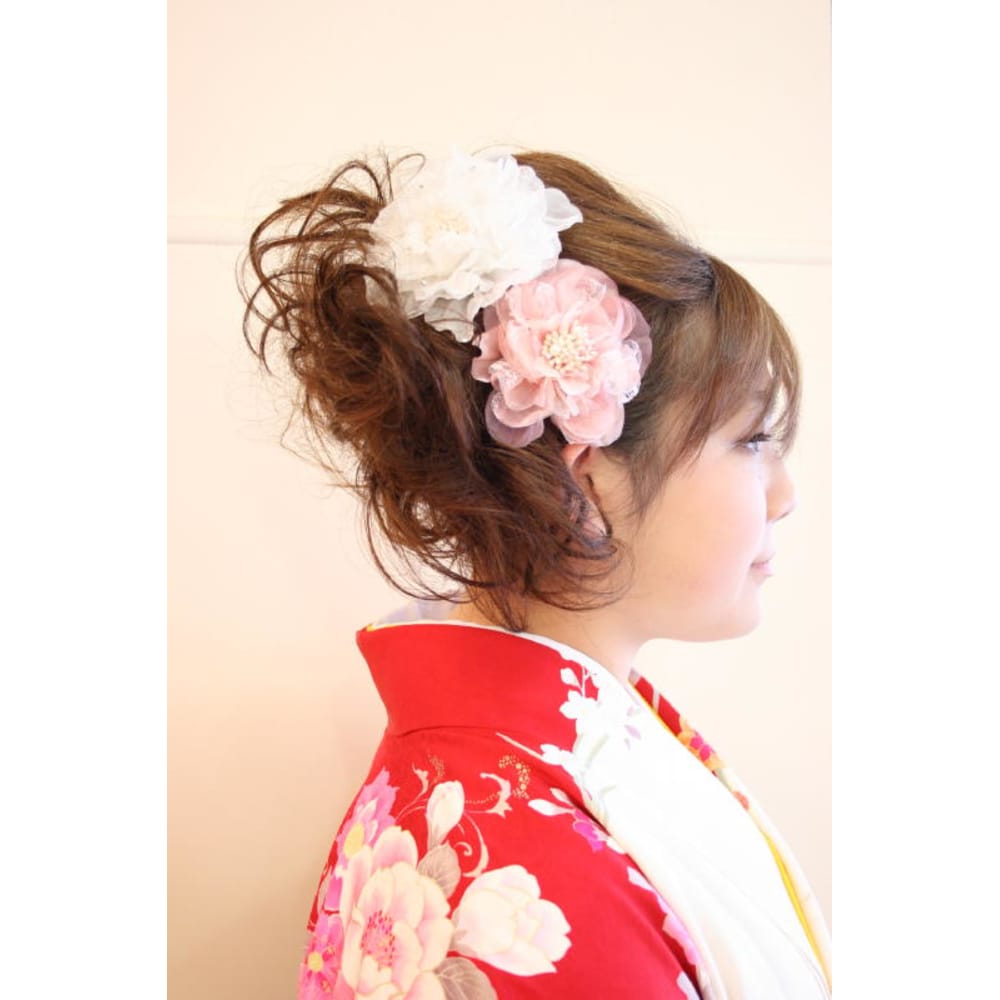京都 大学卒業式のヘアセット 着付け Hair Qril ヘア クリル のヘアスタイル 美容院 美容室を予約するなら楽天ビューティ