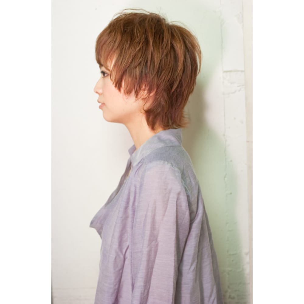 ナチュラルモードなショートウルフ Anti アンティ のヘアスタイル