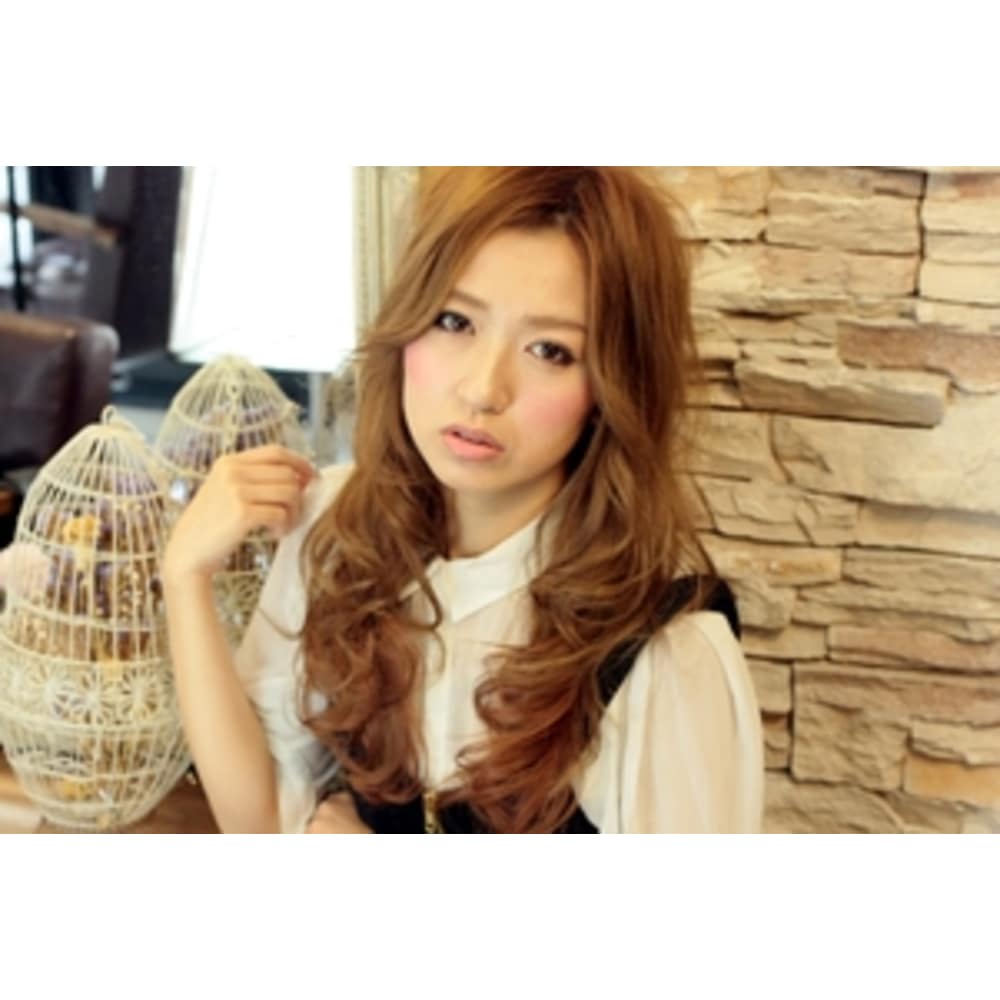 ロングミックスふんわりデジタルパーマ Roma Hair Salon ローマヘアサロン のヘアスタイル 美容院 美容室を予約するなら楽天ビューティ